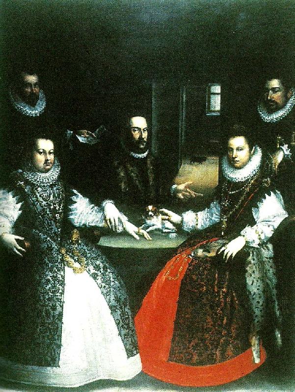 portratt av familjen gozzadini, Lavinia Fontana